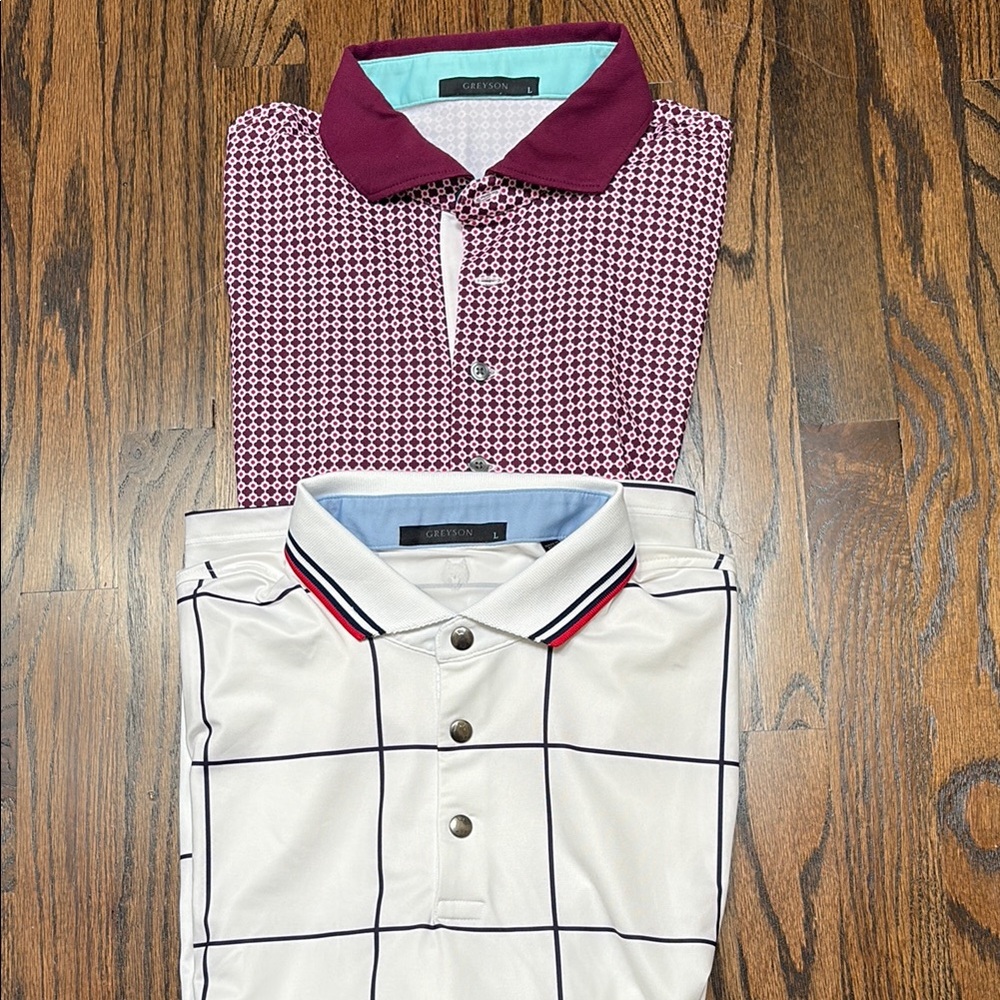 Greyson men’s polos (2)